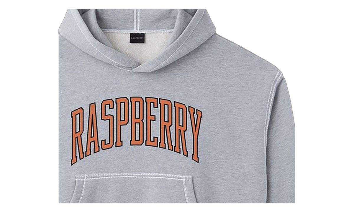 Raspberry Hills Pullover Hoodie "Grey" GV030