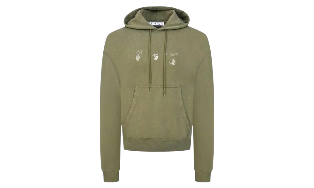Big Logo Skate Hoodie "Green" 212607M202013
