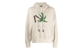 Broken Palm Hoodie "Beige / Green" PMBB058C99FLE0046155
