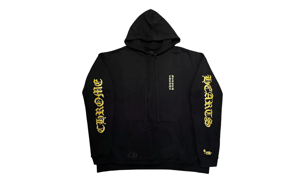 1988 Hoodie Gold Glitter 'Black/Gold "Gold Glitter" CHRM0446
