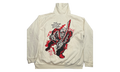 Skeleton Knight Pullover Hoodie "Cream" WL071