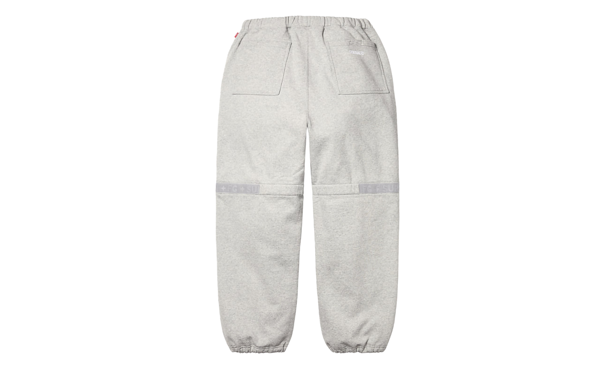 Marithé+François Girbaud Shuttle Tape Sweatpants "SS25 - Heather Grey" SU25266