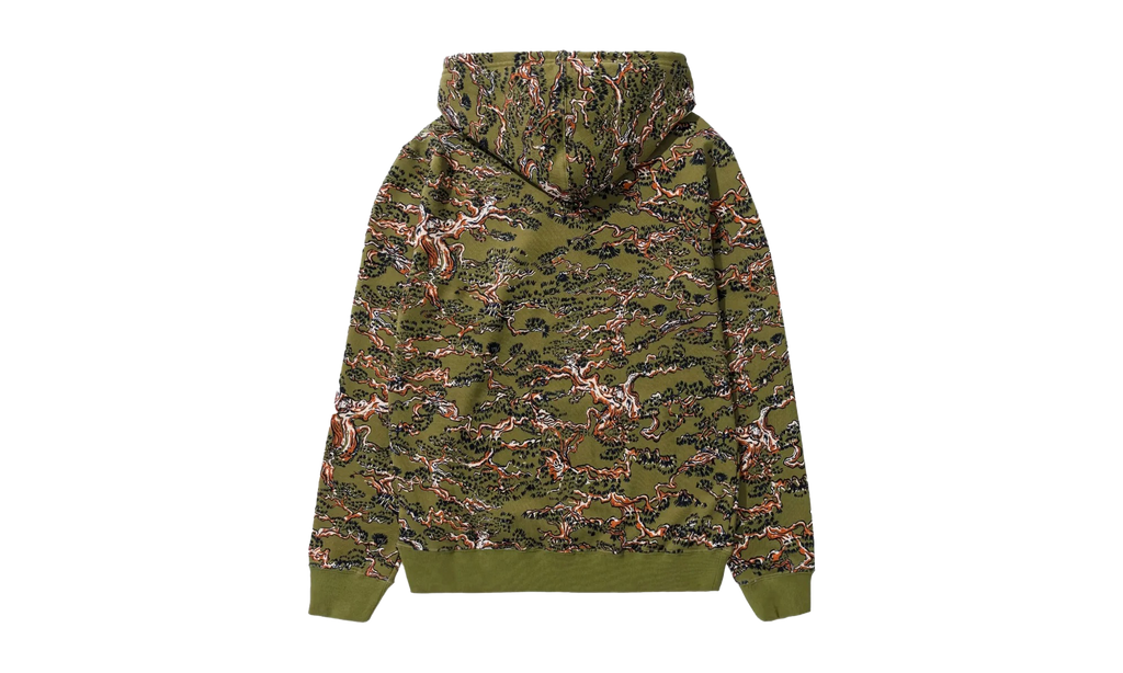 Camo Arch Hoodie "Olive Drab" 821 1307