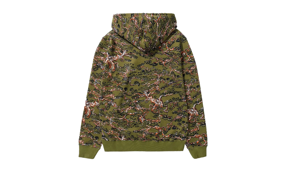 Camo Arch Hoodie "Olive Drab" 821 1307