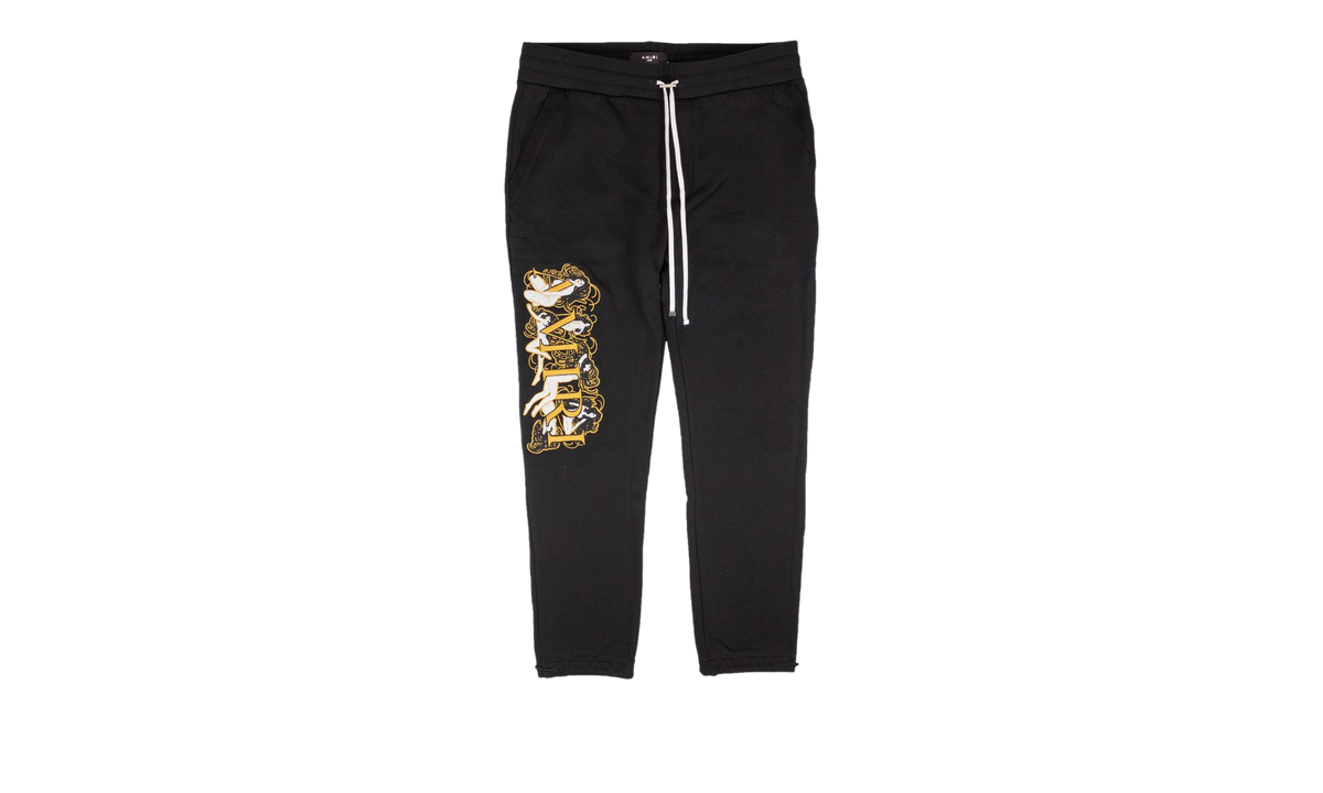 Naked Girl Sweatpants "Black" MJSP030 001