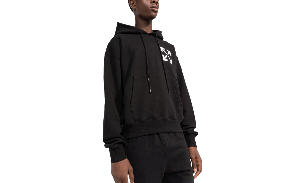 Single Aarow Over Hoodie "Black / White" ZCOP08B1