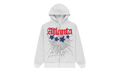 ATLANTA FULL ZIP HOODIE "Heather Grey" SP5der165