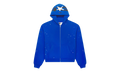 Heavy Web Full Zip Hoodie "Tory Blue" SP5der503