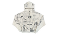 Graffiti Zip-Up Hoodie "Grey" HSR383