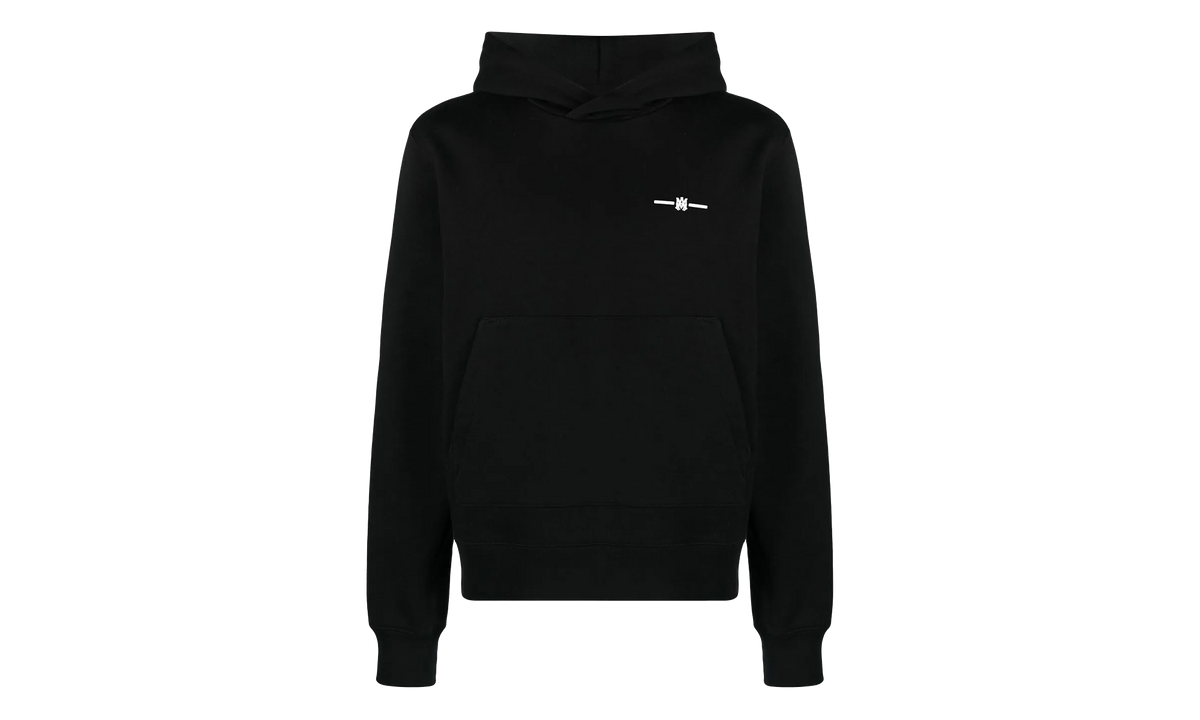Micro MA Bar Pullover Hoodie "Black" PS23MJL034 001