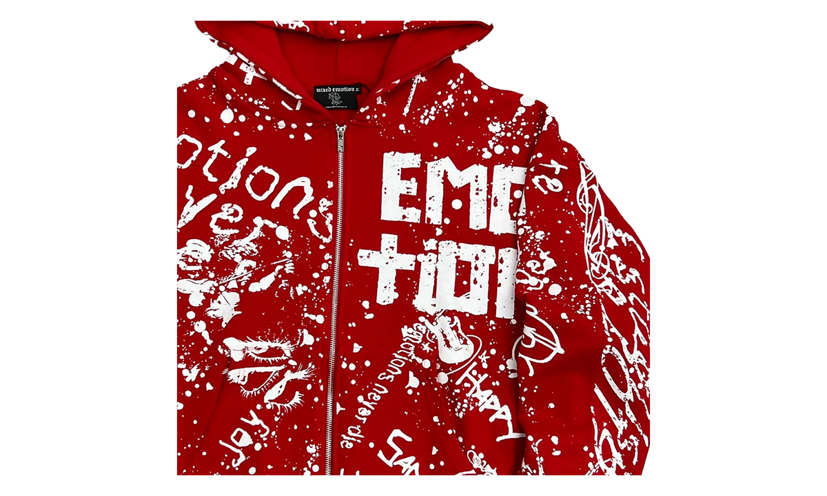 Graffiti Hoodie "Red" MIXE026