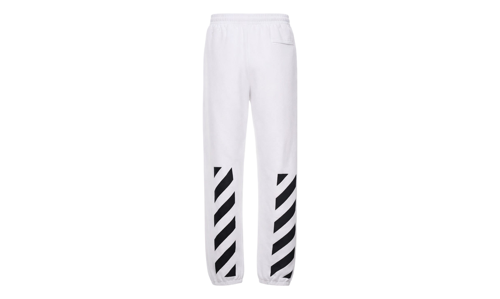 Helvetica Slim Sweatpant "White / Black" EH9NGA9M