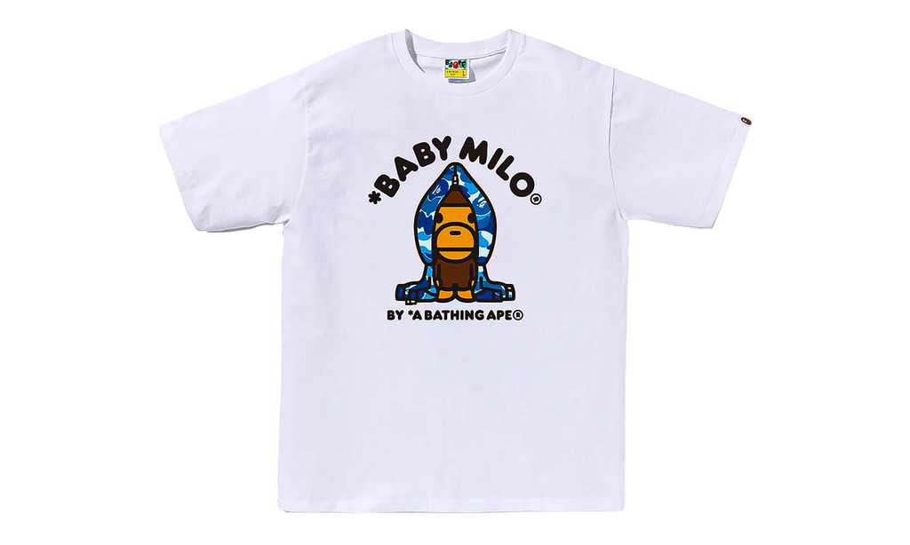 ABC Camo Milo Hoodie SS Tee "White/Blue Camo" 0ZXTEMX00510Q WHK
