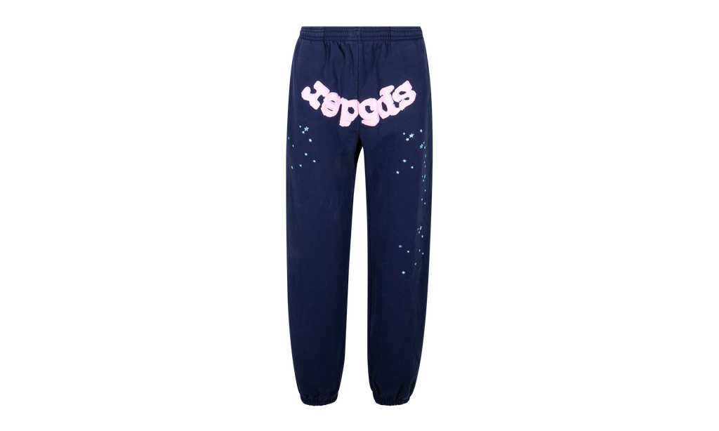 SP5DER OG WEB NAVY PINK SWEATPANTS "Navy, Pink" M01SS002OGNP