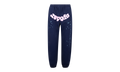 SP5DER OG WEB NAVY PINK SWEATPANTS "Navy, Pink" M01SS002OGNP