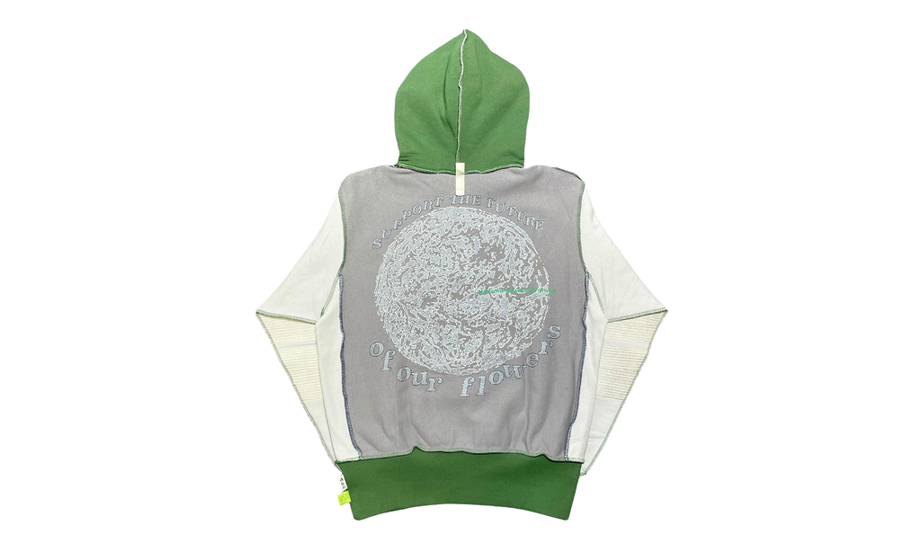 American Consciousness Hoodie "Green / Grey" ABC006
