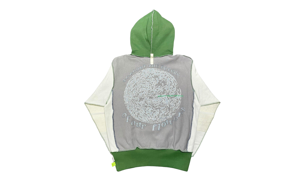 American Consciousness Hoodie "Green / Grey" ABC006