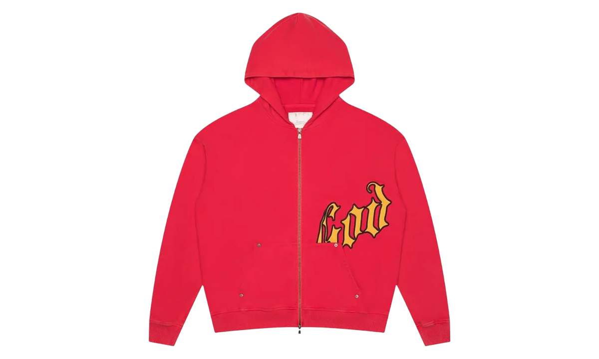 OG Logo V2 Hoodie "Red / Yellow" BYKSI5BG