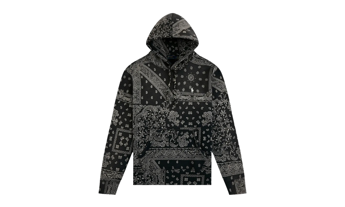 Bandanna-Print Fleece Hoodie "Yukon Patchwork Bandana" 710981787001