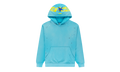 HEAVY WEB HOODIE "Cyan" SP5der89