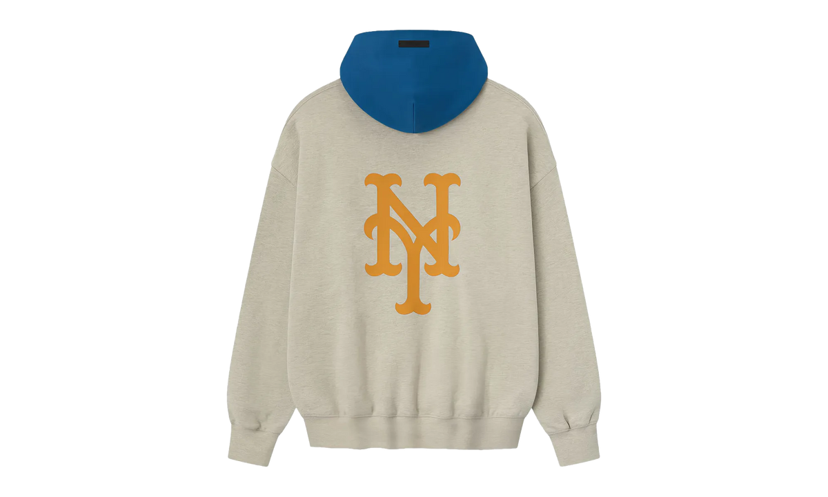 Mets Sport Hoodie "Heather Stone / Blue Sapphire" 192ML252018F