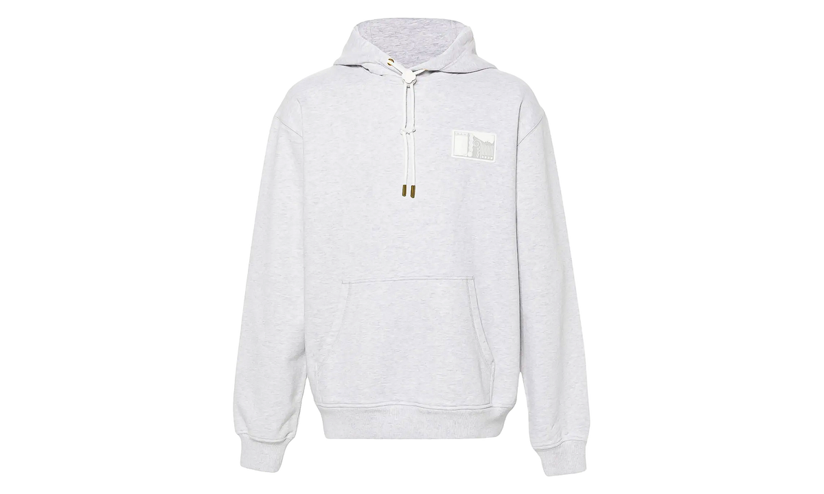 Tennis Statues Patch Hoodie "Grey" MF24-JTP-093-01