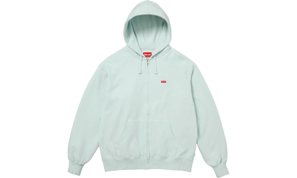 Small Box Zip Up Hoodie "FW25 - Mint" SU26765