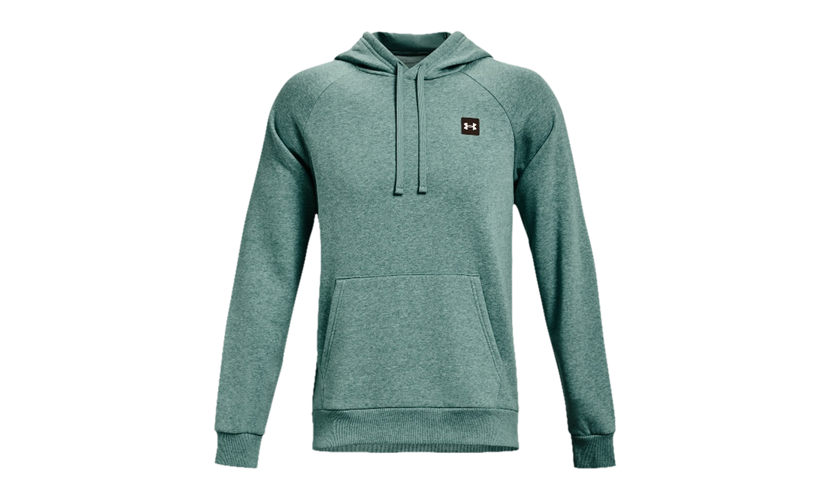 Rival Fleece Hoodie "Retro Teal Light Heather / Onyx White" 1357092 391