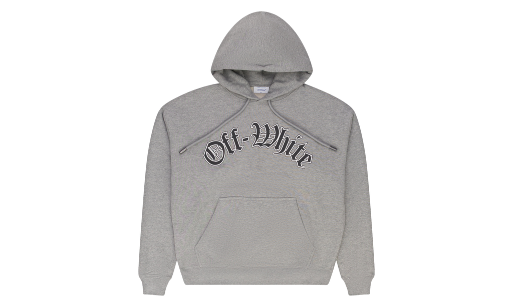 Goth Logo Hoodie "Heather Grey" 44OWOS26K072 030