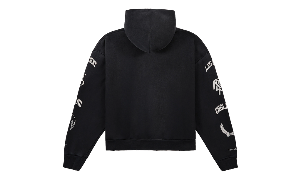 Legacy Crest Hoodie "Stained Black" MLM100372 04