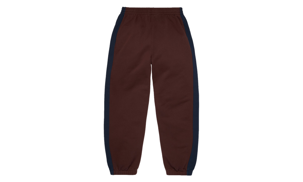 Denim U Paneled Sweatpants "Brown" DT911