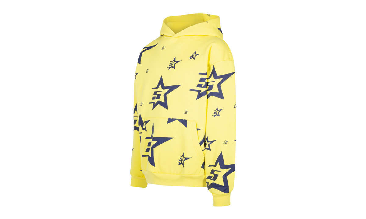 SP5DER 5STAR Pullover Hoodie "Yellow" SP5 YDLAYER HD