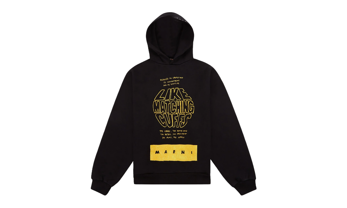 Cuffs Brushed Hoodie "Black" FUMU0067PCUN99