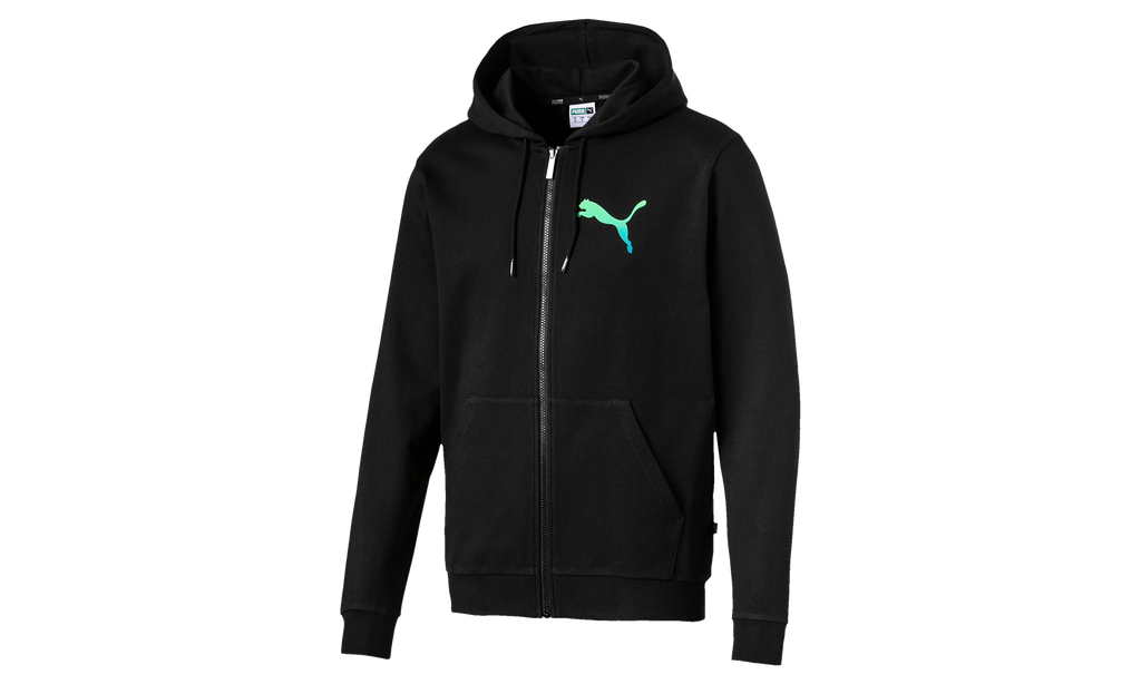 SUMMER LOGO FULL ZIP HOODIE "Black" 579531 01