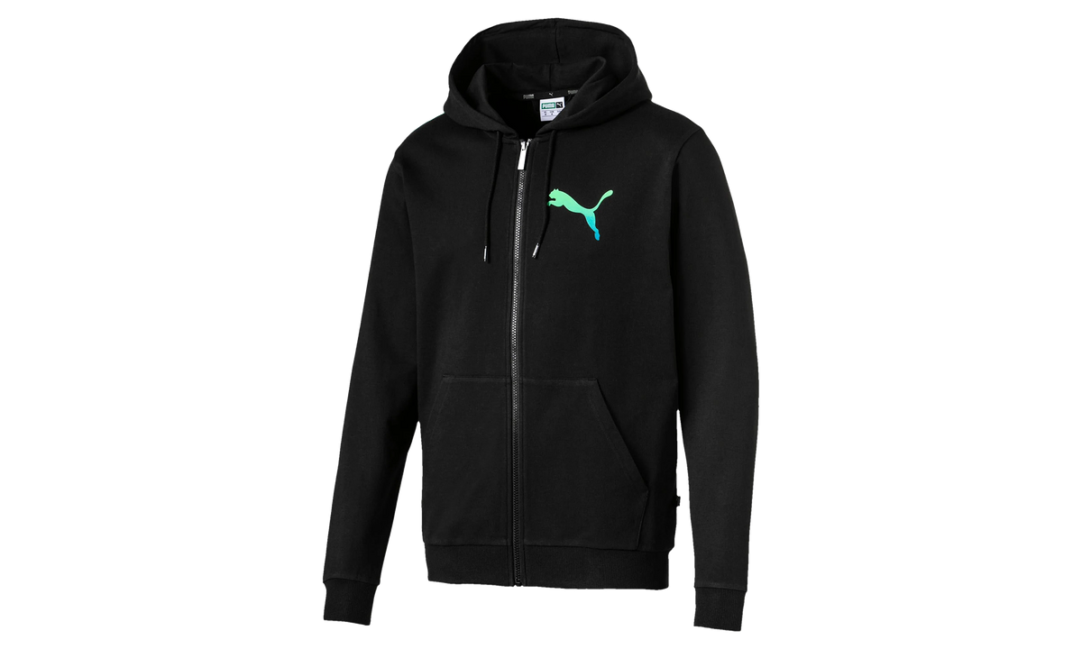 SUMMER LOGO FULL ZIP HOODIE "Black" 579531 01