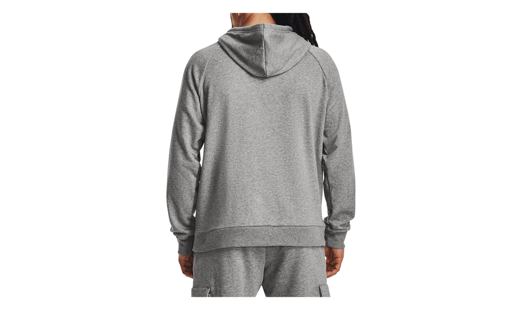 Rival Fleece Hoodie "Castlerock Light Heather / White" 1379757 025