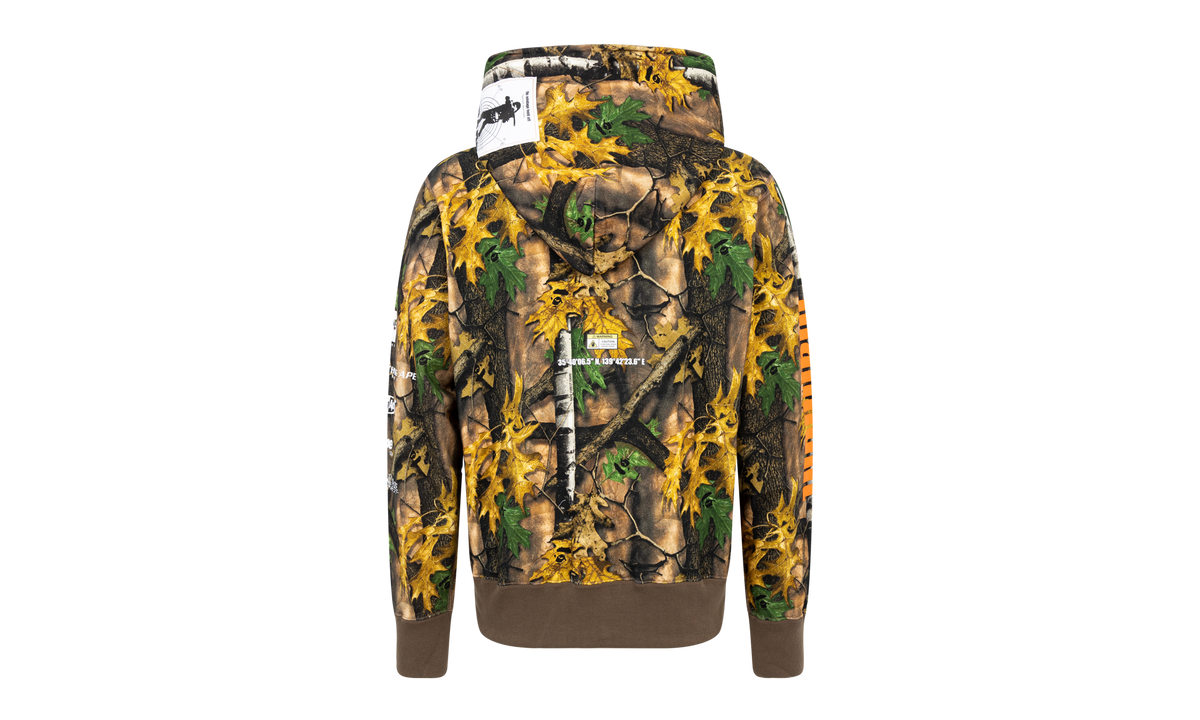 Forest Camo Wide Full Zip Hoodie "Forest Camo" OZX SW M115013 C