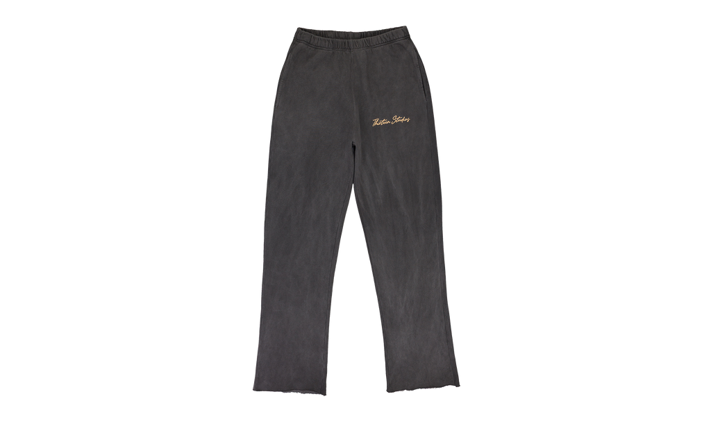 OIL WASH SWEATPANTS "Black" OIL WASH SWEATPANTS BLACK