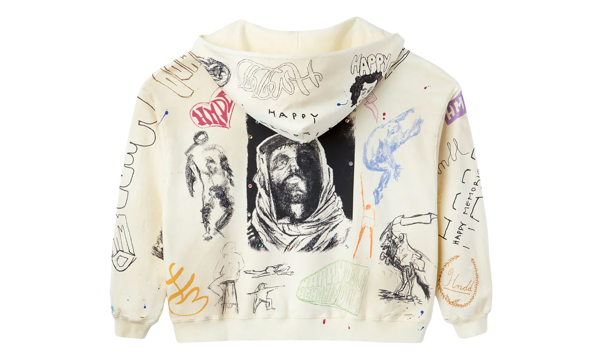 Sketch Hoodie "Cream" HMDD016