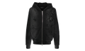 Faded Black Core Logo Shotgun Zip Up Hoodie "Faded Black" AMJYHD1002 051