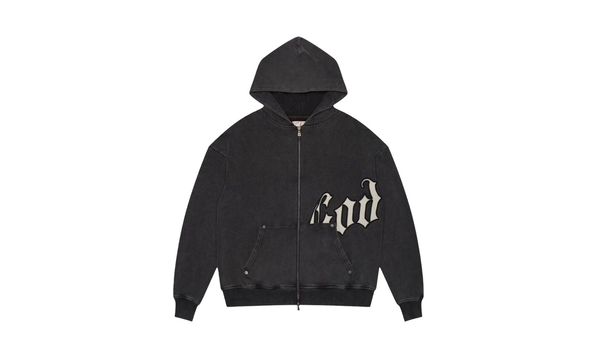 OG Logo V2 Hoodie "Black Washed" XDHGIKJ6