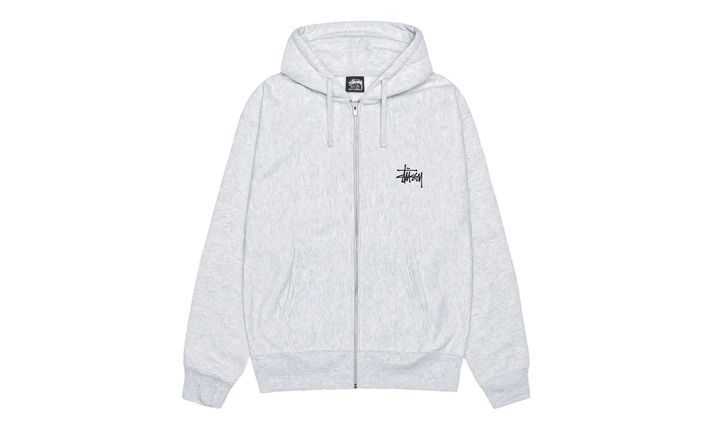Basic Zip Hoodie "Ash Heather" 1974567 ASH
