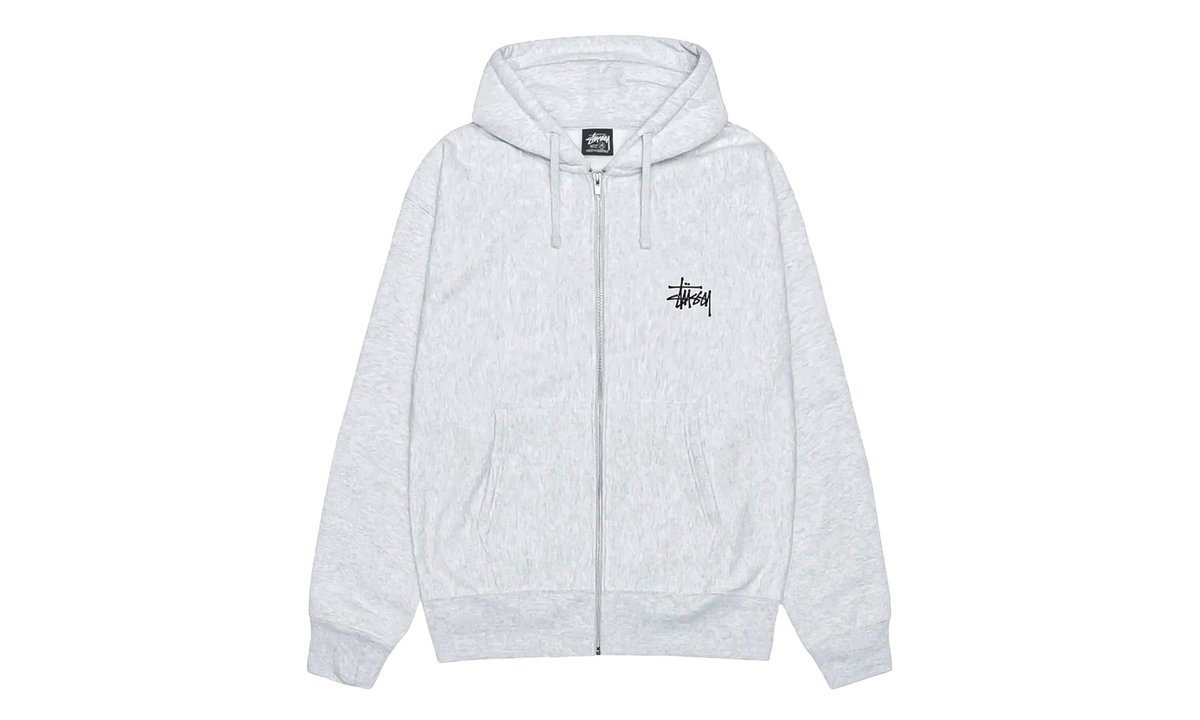 Basic Zip Hoodie "Ash Heather" 1974567 ASH