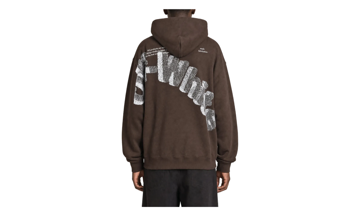 Cotton Hoodie "Chocolate" 44MBB085G5F00K904