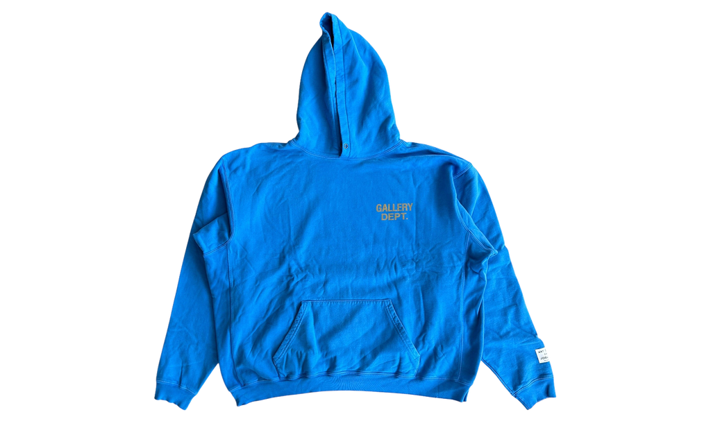 Logo Hoodie "Blue & Yellow" GD359