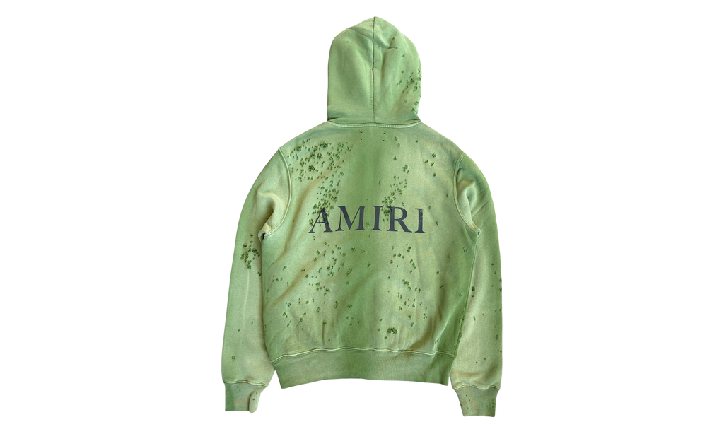 Core Logo Shotgun Zip Up Hoodie "Green / Black" AMJYD1002 310
