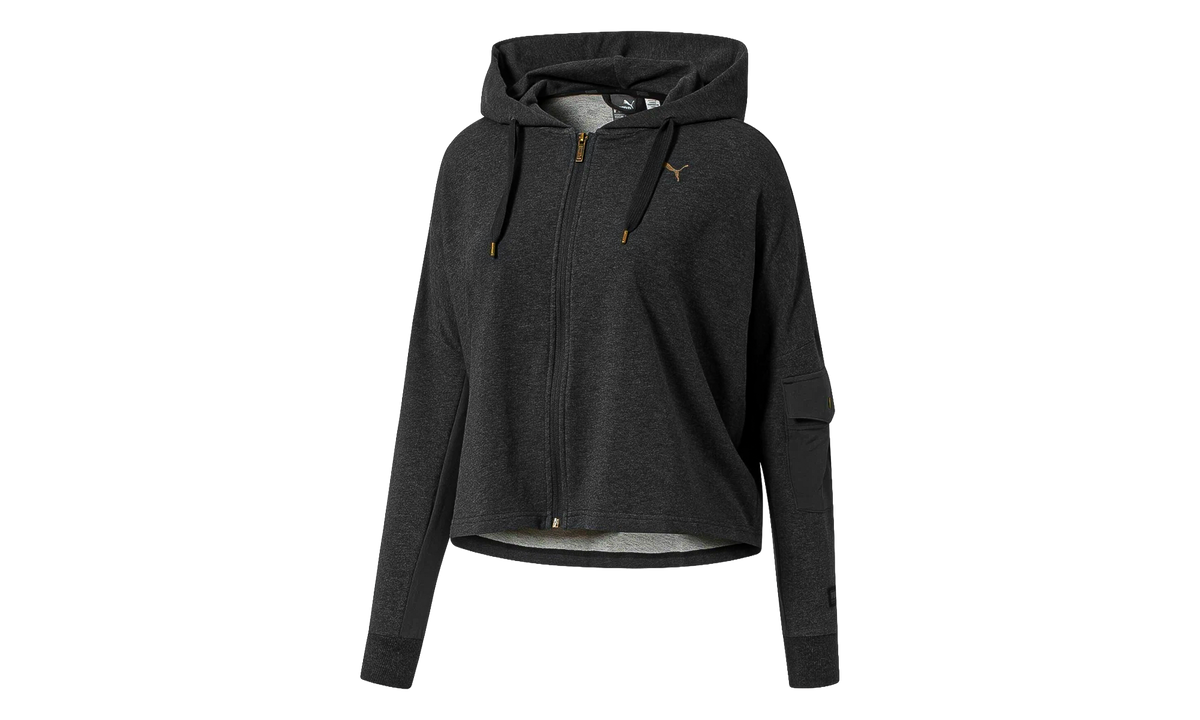 Fusion Full Zip Hoodie WMNS "Dark Gray Heather" 852100 07