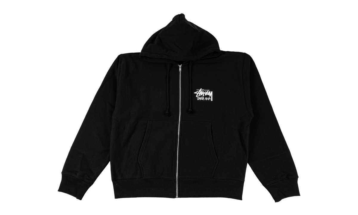 ZIP HOODIE "Santa Ana exclusive - Black" STUS538