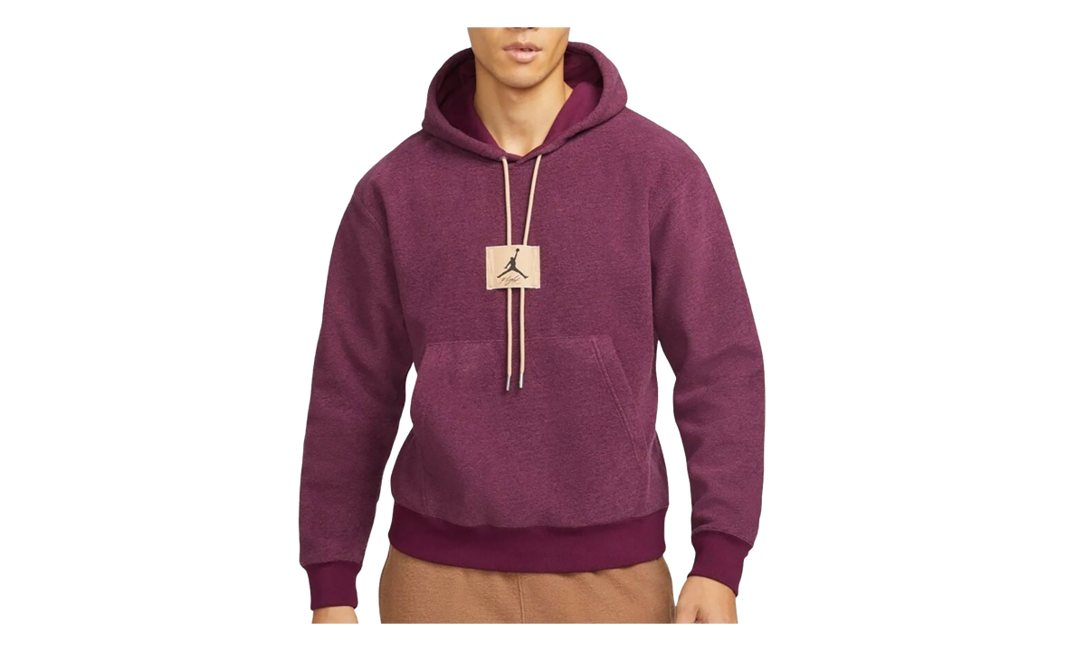 Jordan Flight Heritage Pullover Hoodie "Bordeaux" DC9584 610