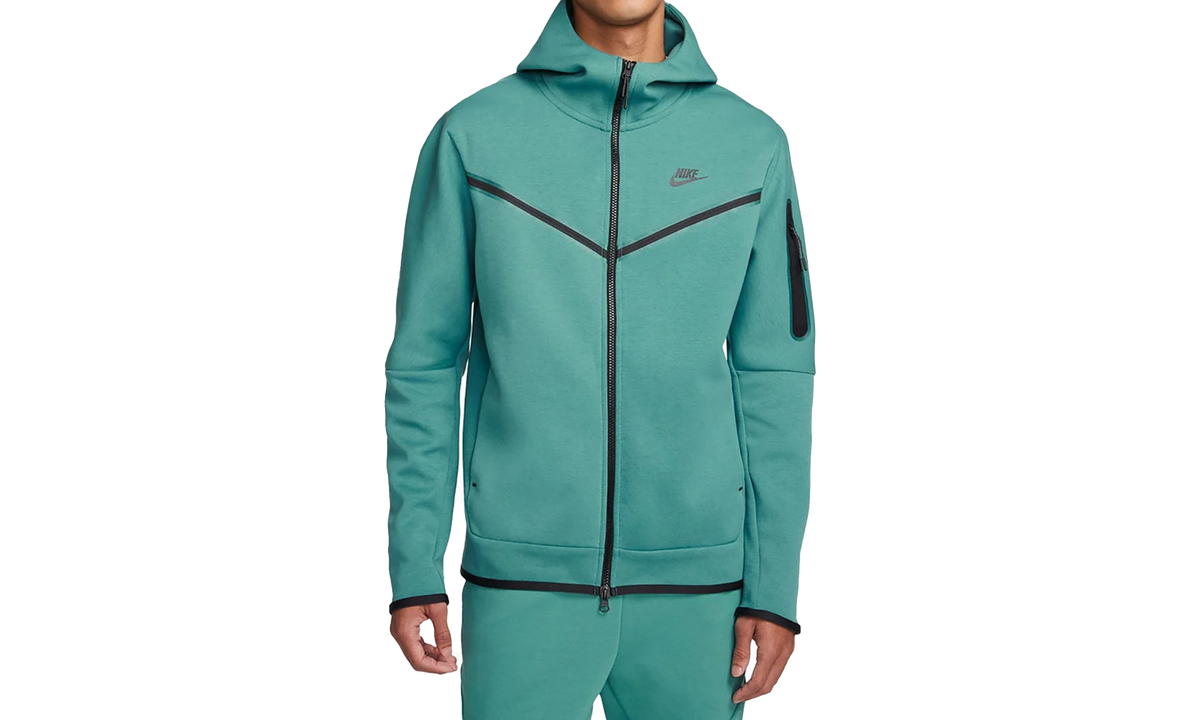 Sportswear Tech Fleece Full‑Zip Hoodie "Mineral Teal" CU4489 381